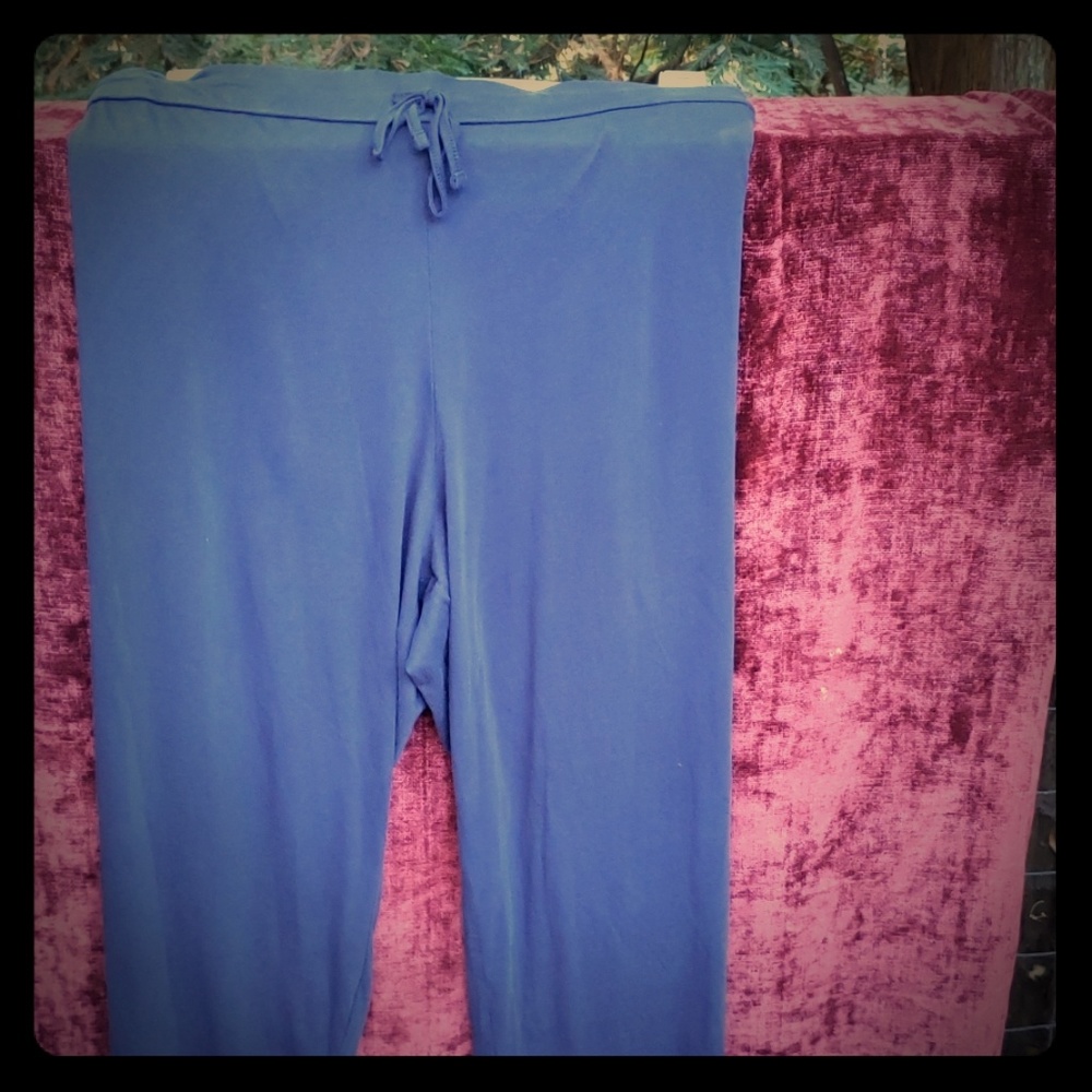 Navy blue stretch slacks
